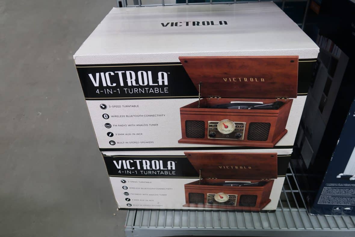 victorla turntable at BJs