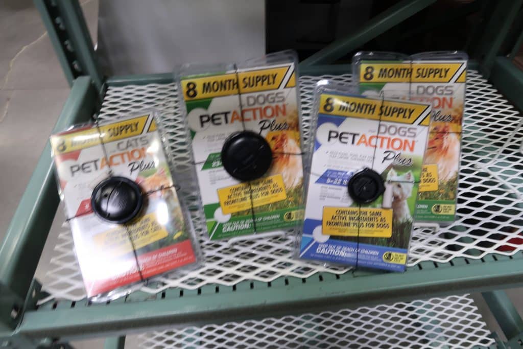 petaction flea meds at bjs