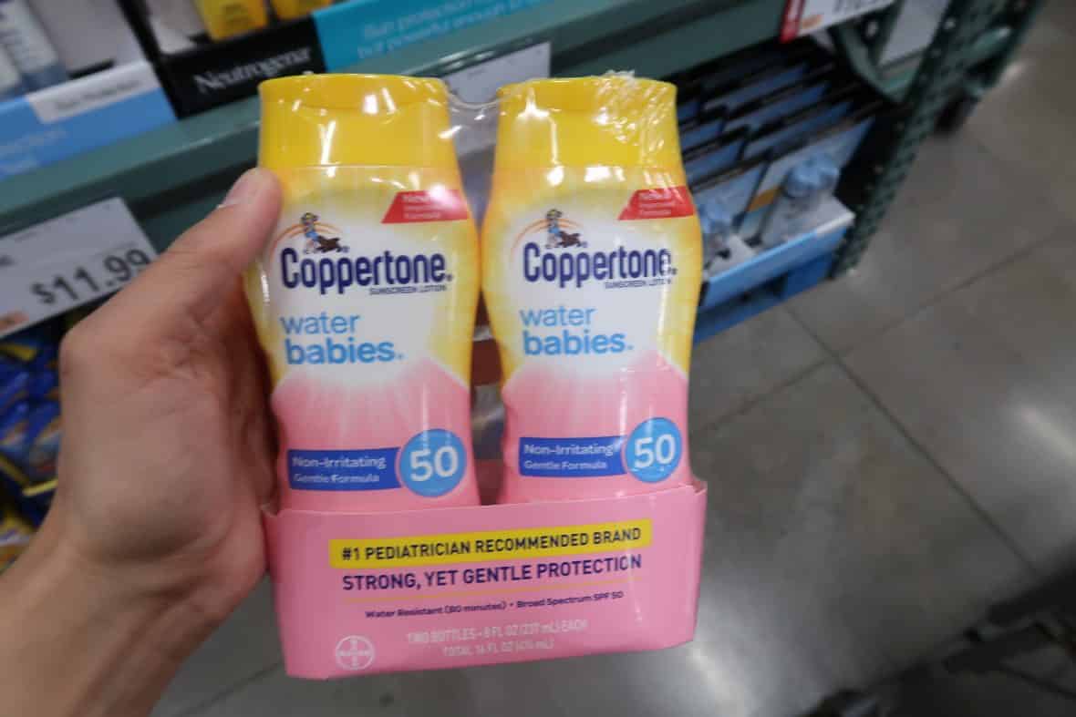 coppertone for kids at BJs