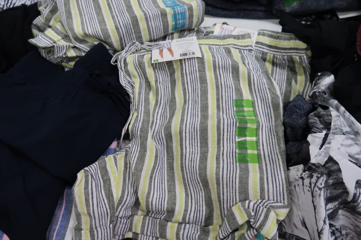 linen shorts at BJs wholesale