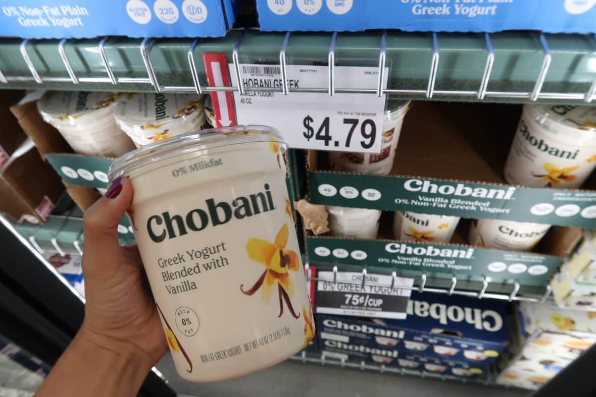 chobani yogurt deal at BJs