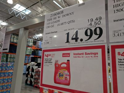 tide detergent costco