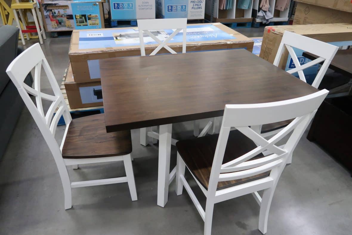 table set at BJs wholesale club