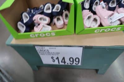 fuzzy crocs for kids at bjs wholesale