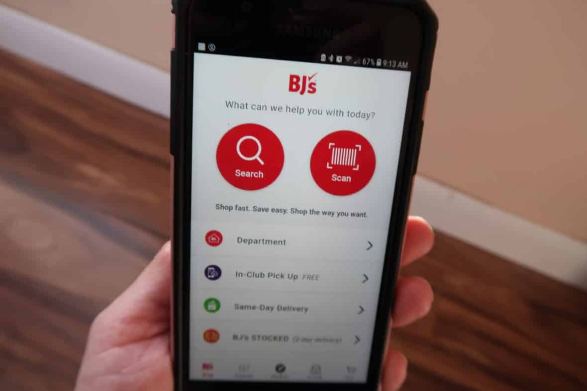 bjs updates bjs app for members