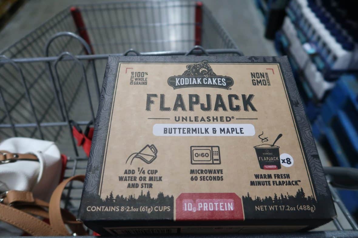 kodiak cake flapjacks at BJs