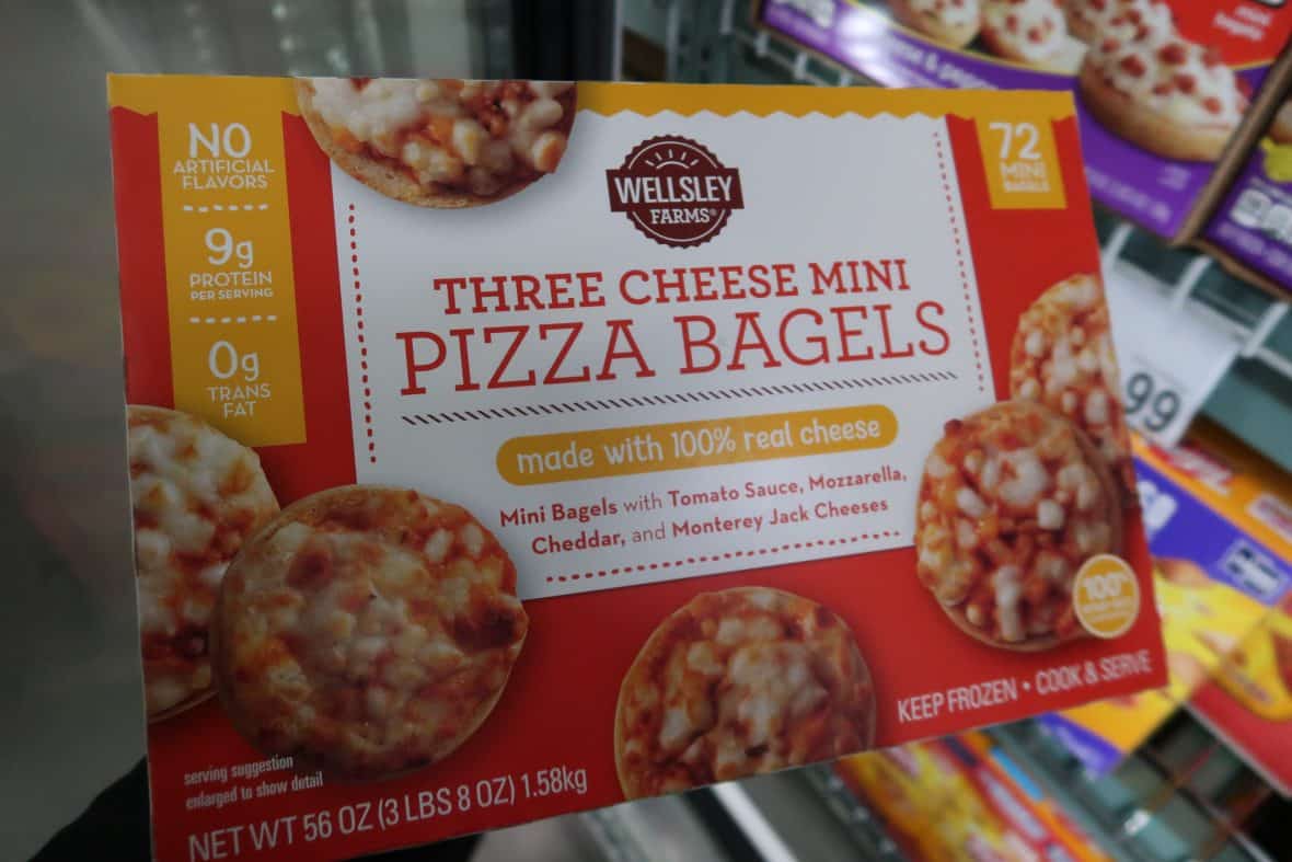bjs brand pizza bagels