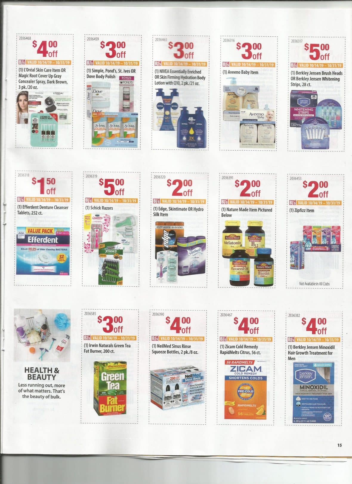 BJs New Front of Club Coupons | MyBJsWholesale