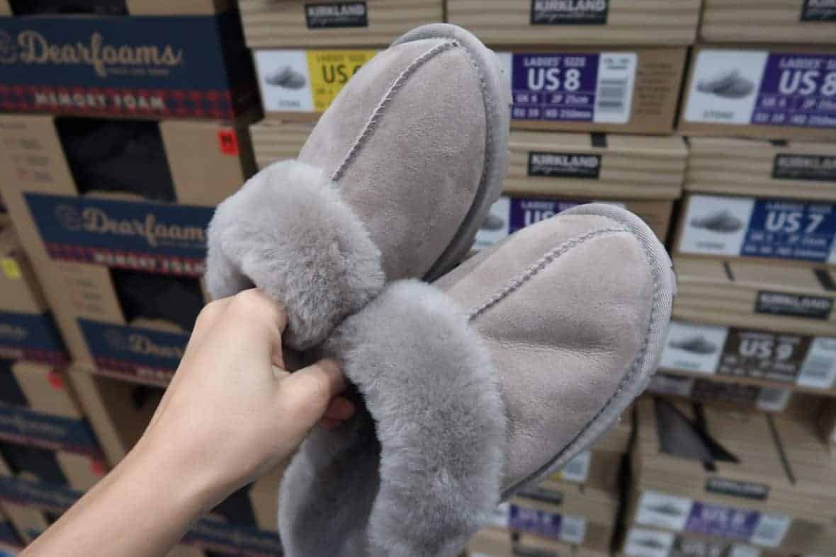 kirkland sheepskin slippers