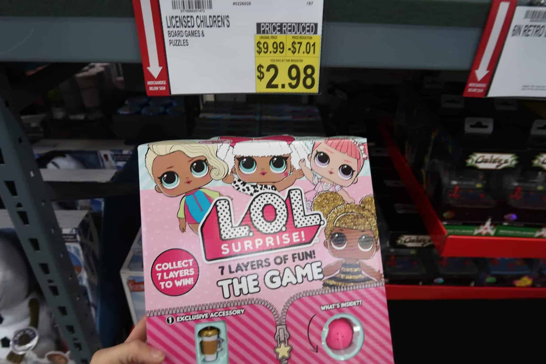 cheap board games at BJs