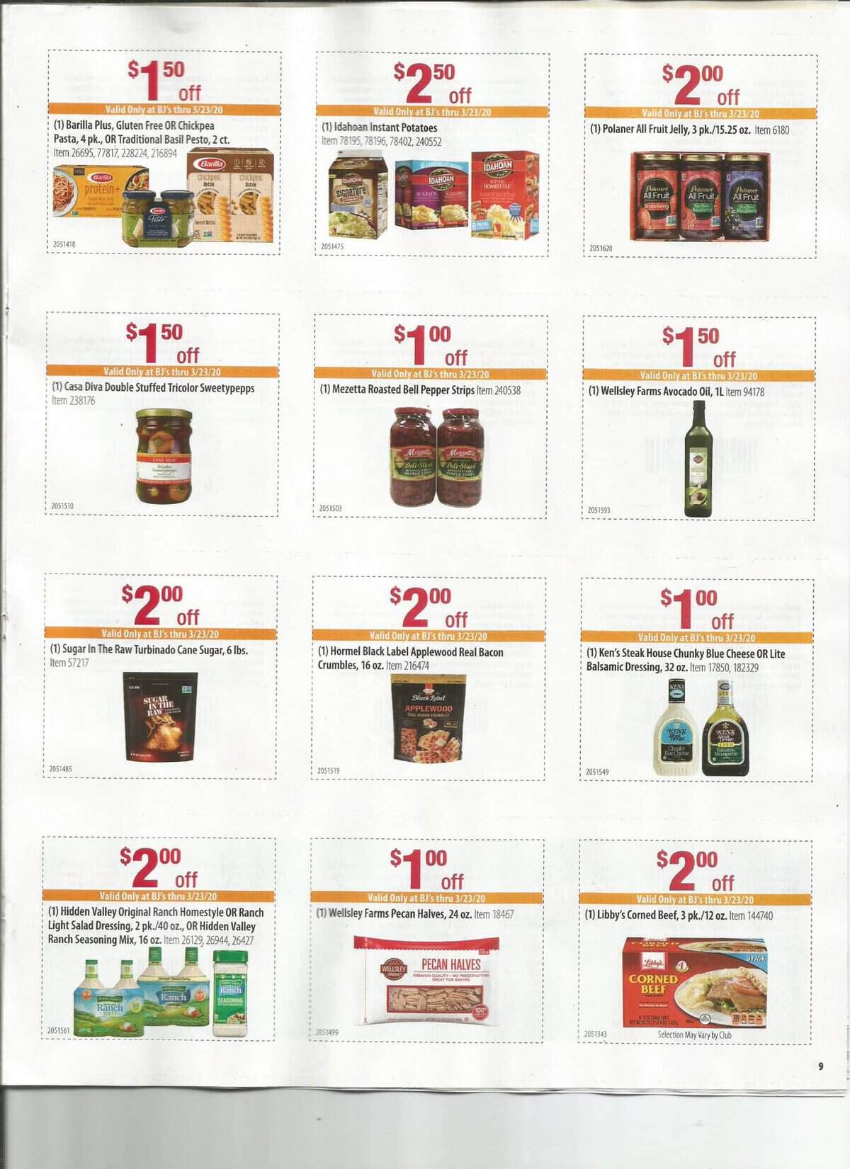 bjs front of club coupons