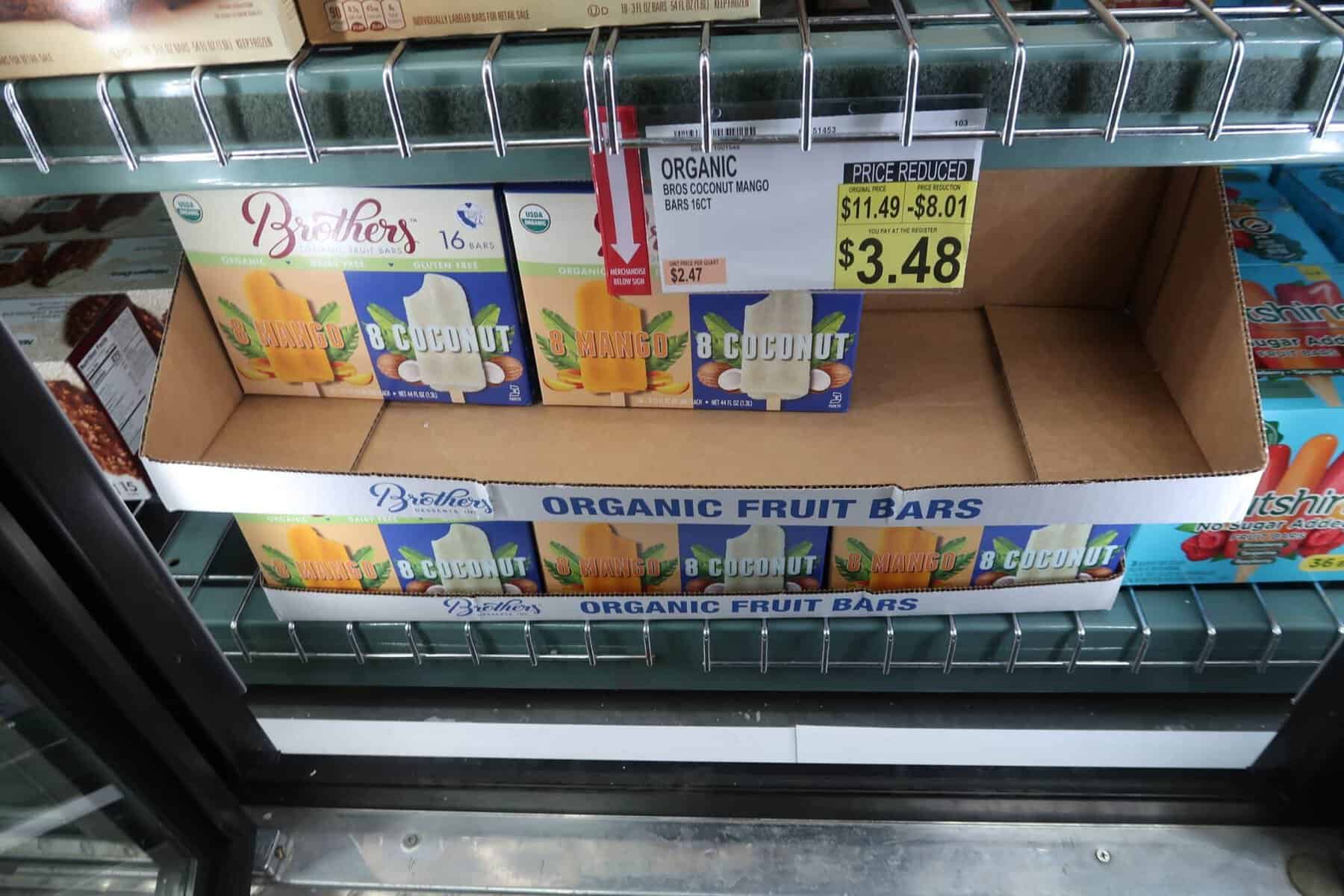 brothers natural fruit bars