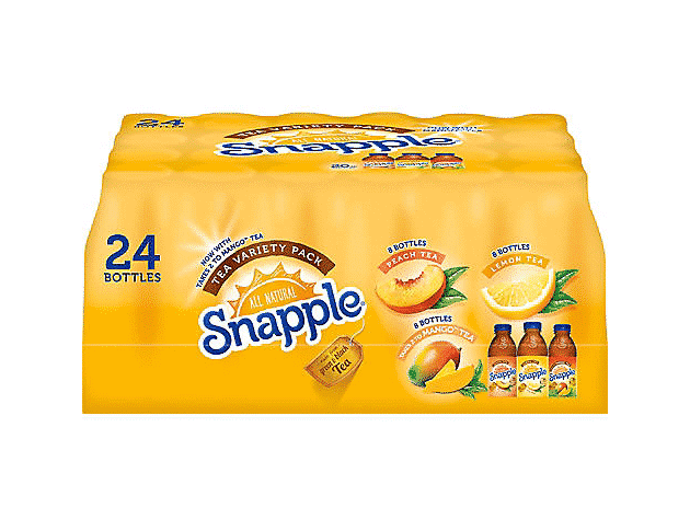 snapple tea variety pack bjs
