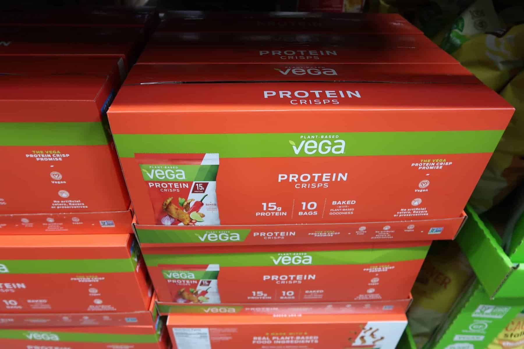 Vega Sweet Chili Protien Crisps