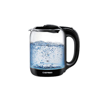 Chefman 1.7L Electric Glass Tea Kettle