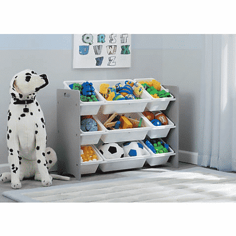 delta childrens 9 bin toy organizer