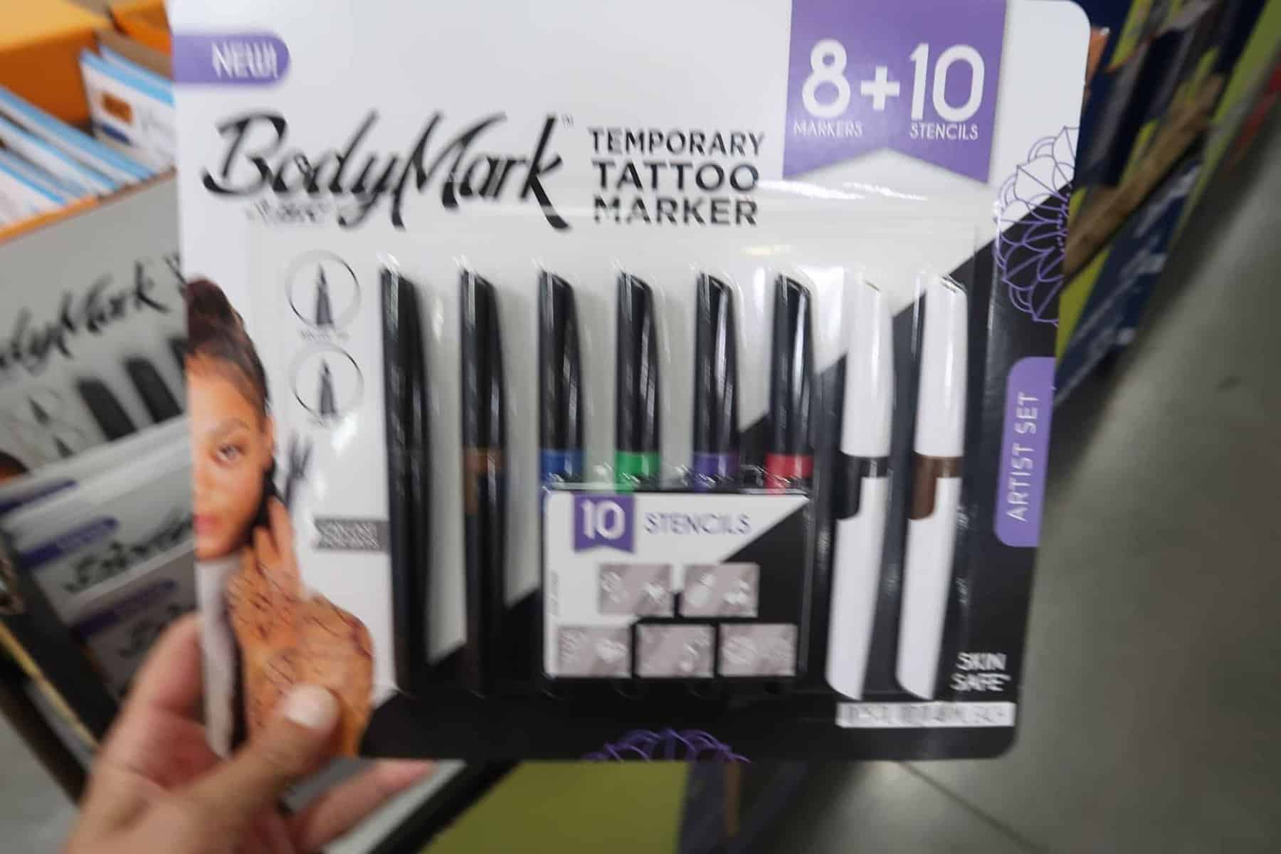 bodymark temporary tattoo marker
