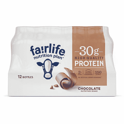 fairlife nutrition plan high protein chocolate shake