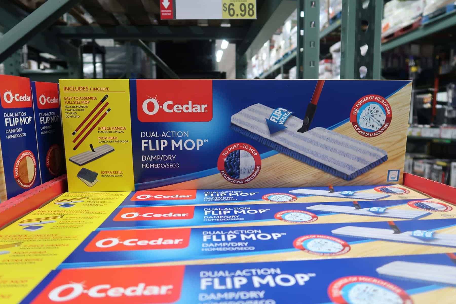 flip mop cedar