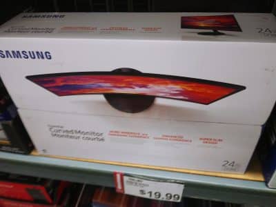 Samsung 24" 1080p Curved LED Monitor