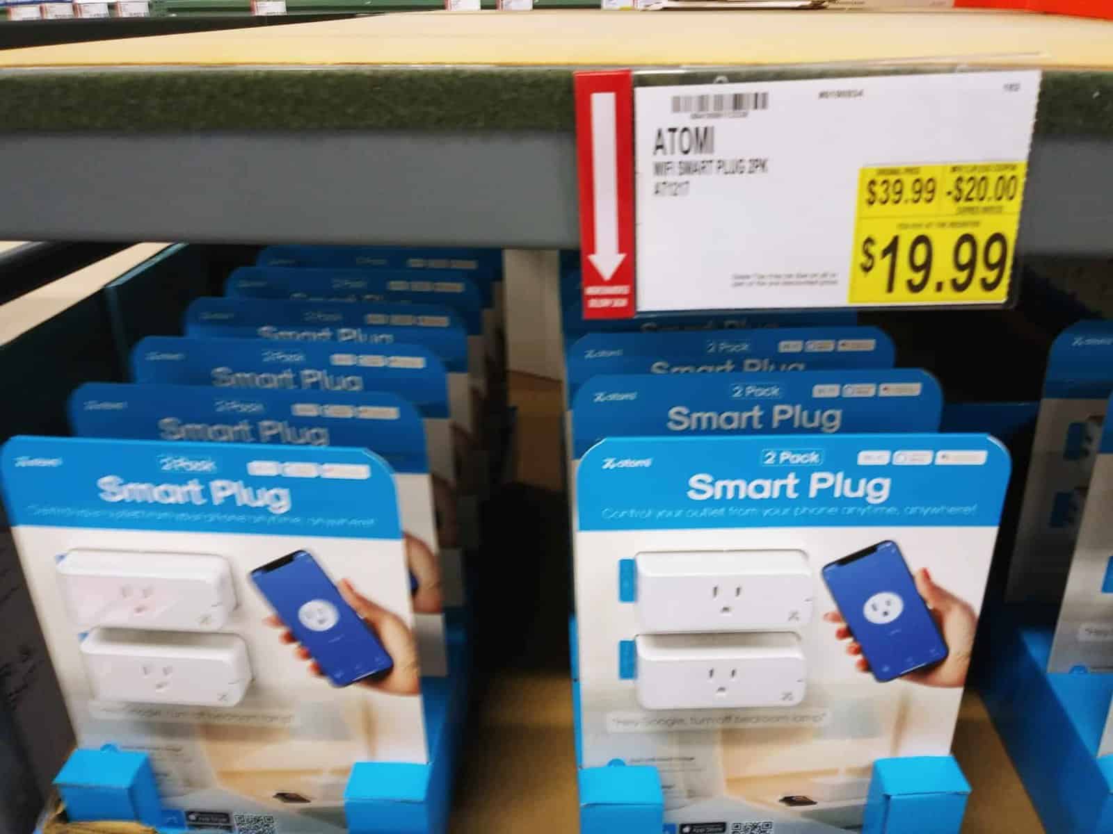Atomi WiFi Smart Plug 2pk