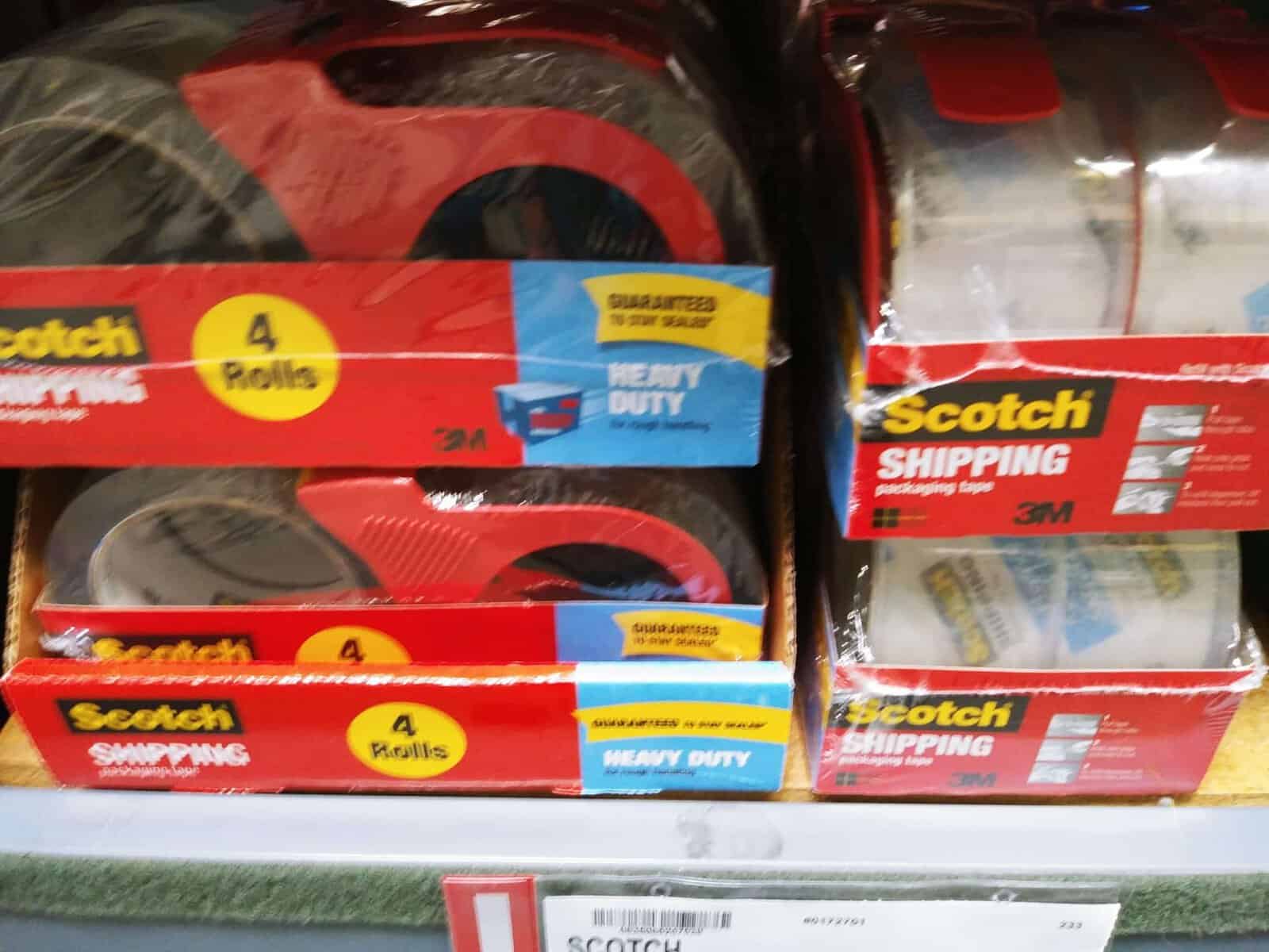 scotch packing tape