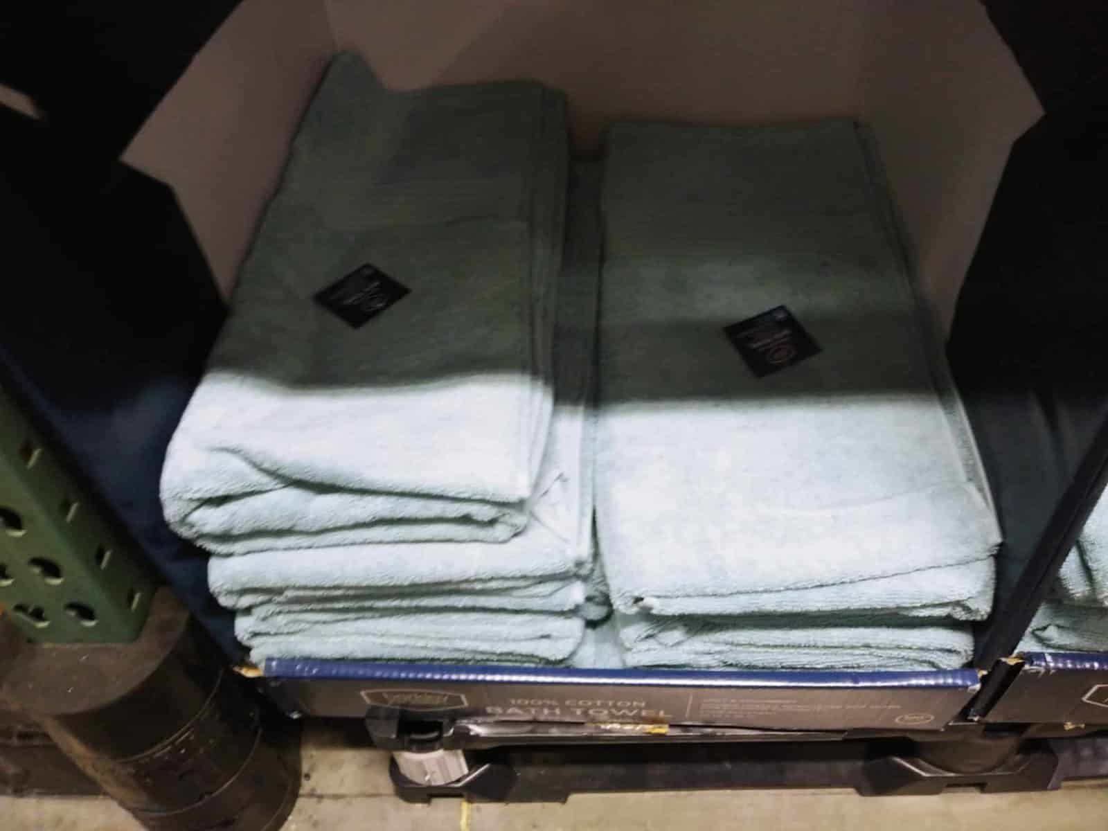 BJ's Glacier Blue Bath Towels