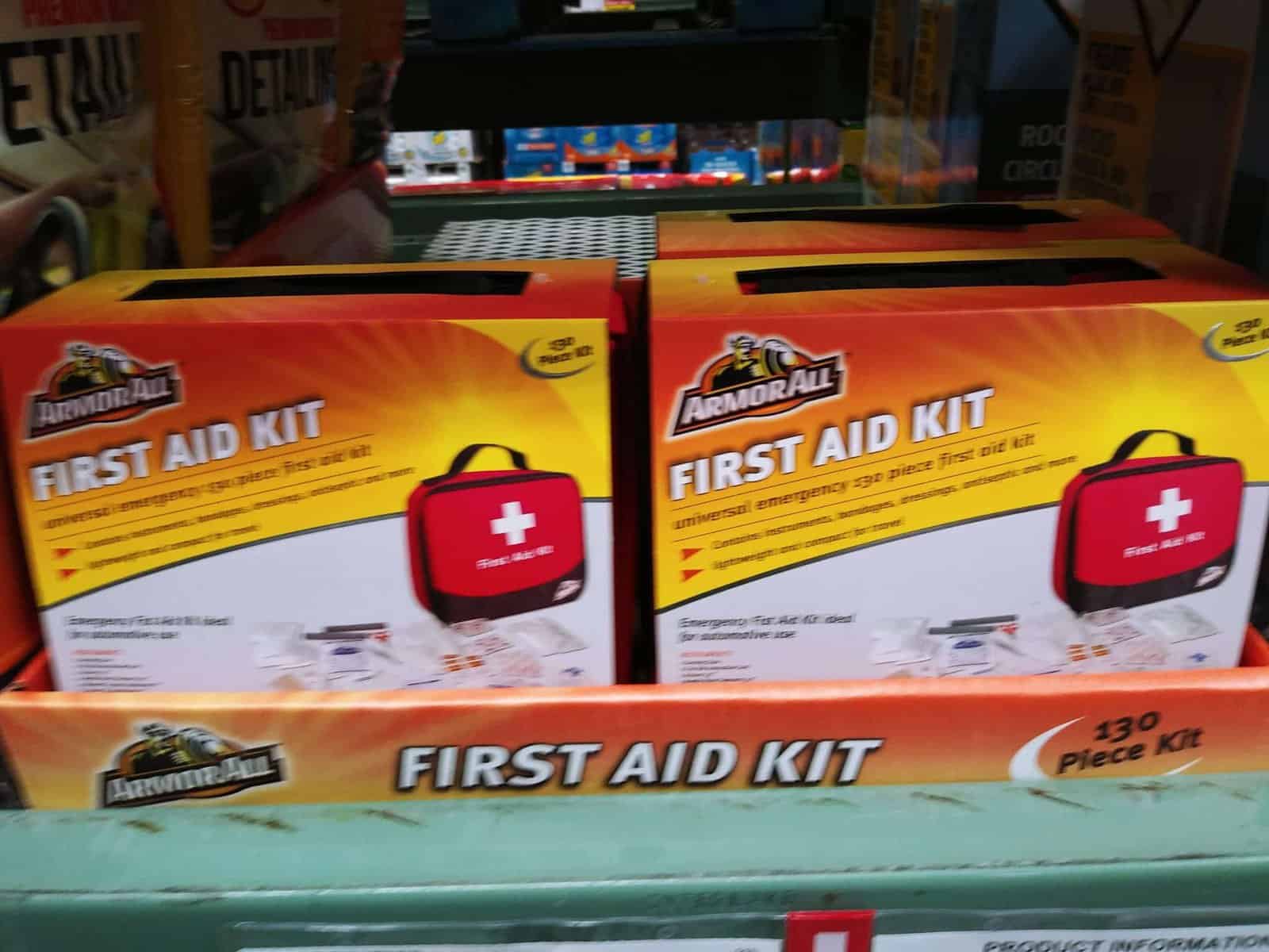 Armor All First Aid 130pc Car Kit