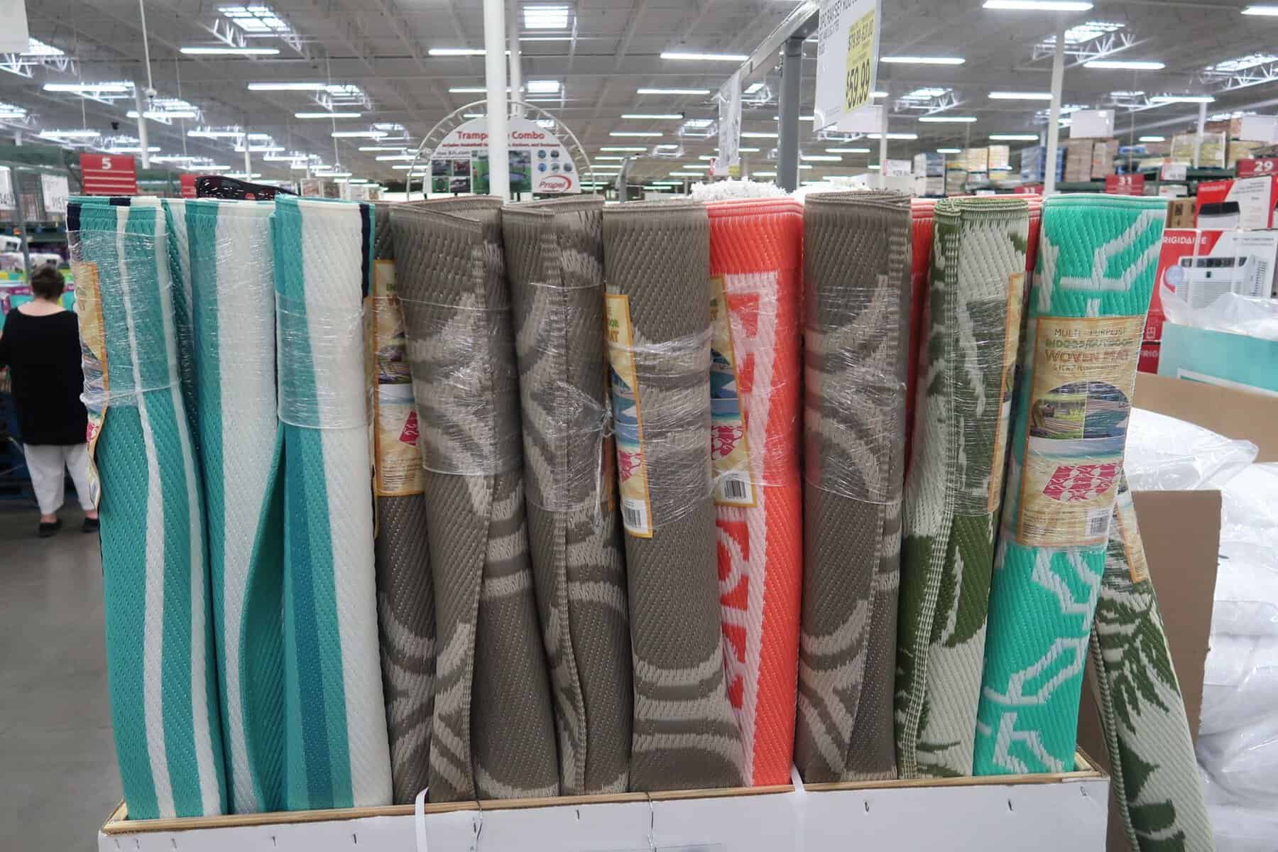 polyweave rugs 5'x7' bjs