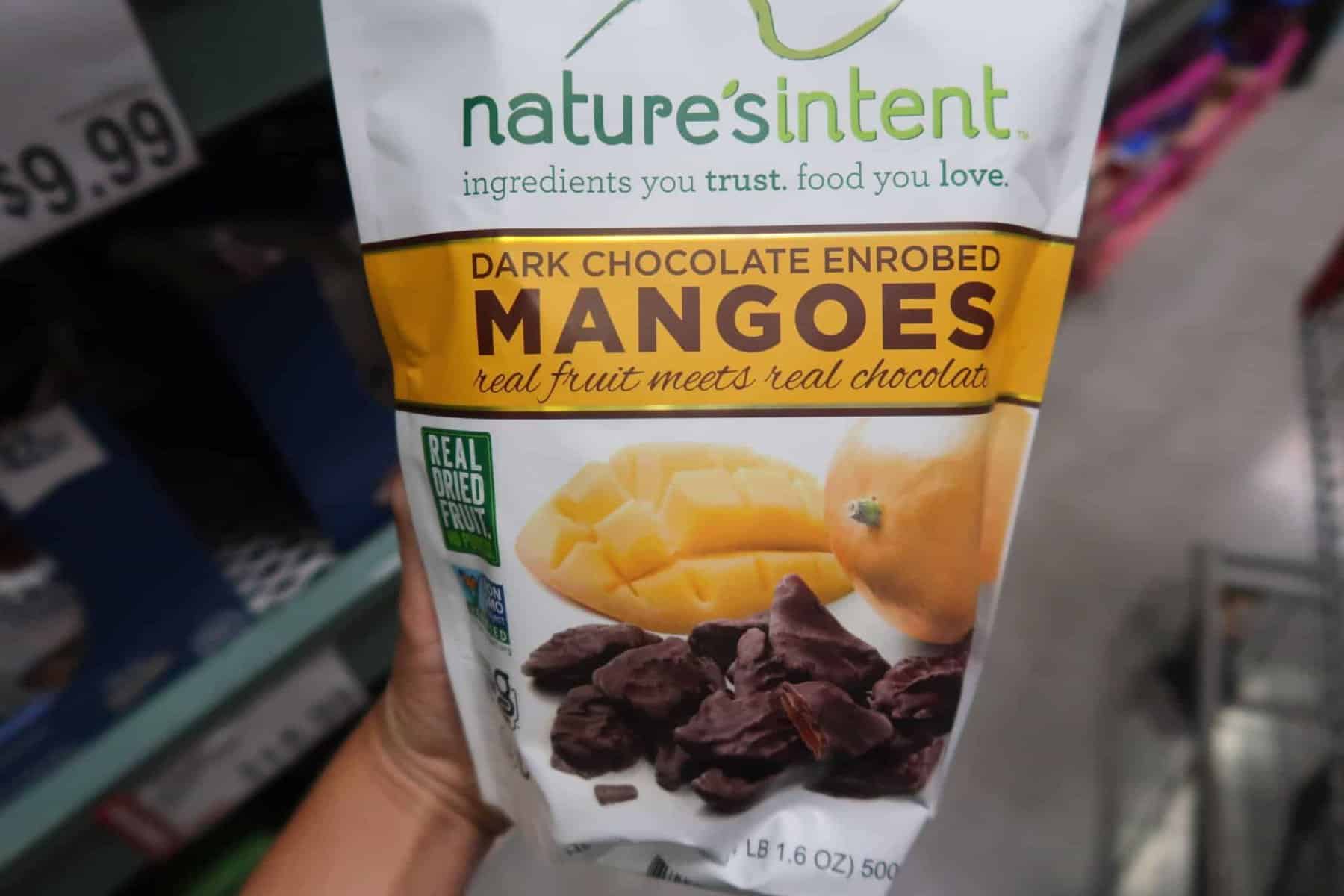 Natures Intent Dark Chocolated Mangoes