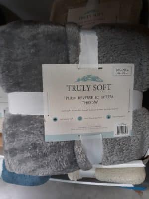 truly soft blanket at bjs