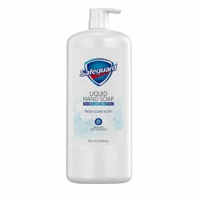 safeguard hand soap