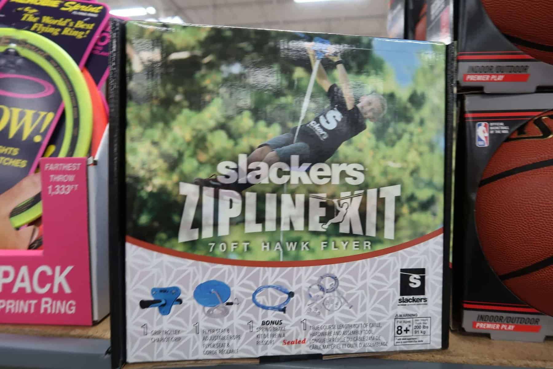 slackers zipline 70ft kit