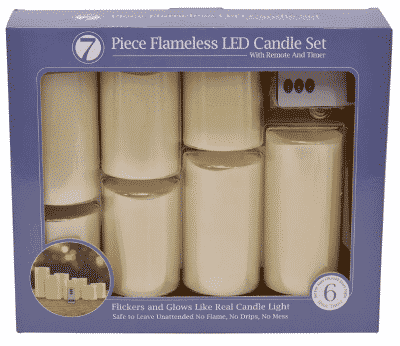 7pc LED Candle Set