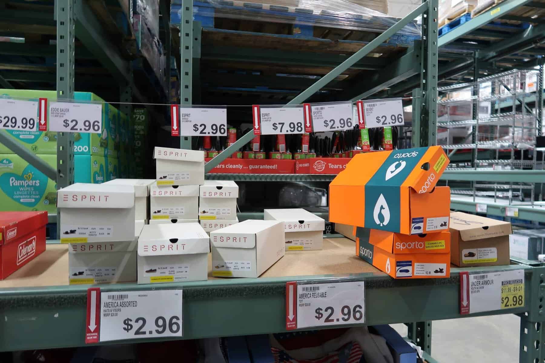 clearance shoes at Bjs wholesale