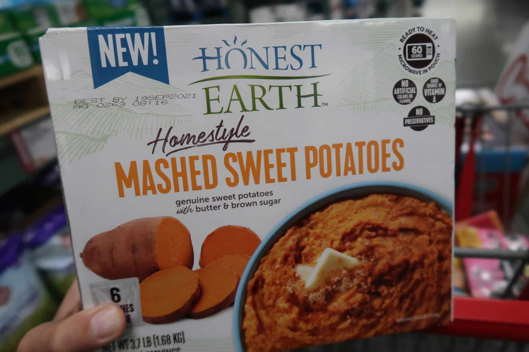 honest earth mashed sweet potatoes