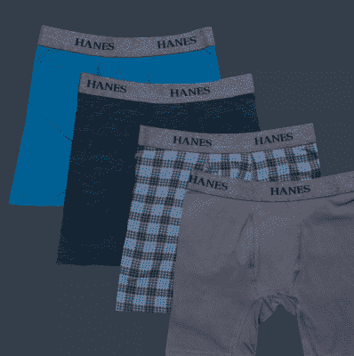Hanes Medium Boxer Briefs