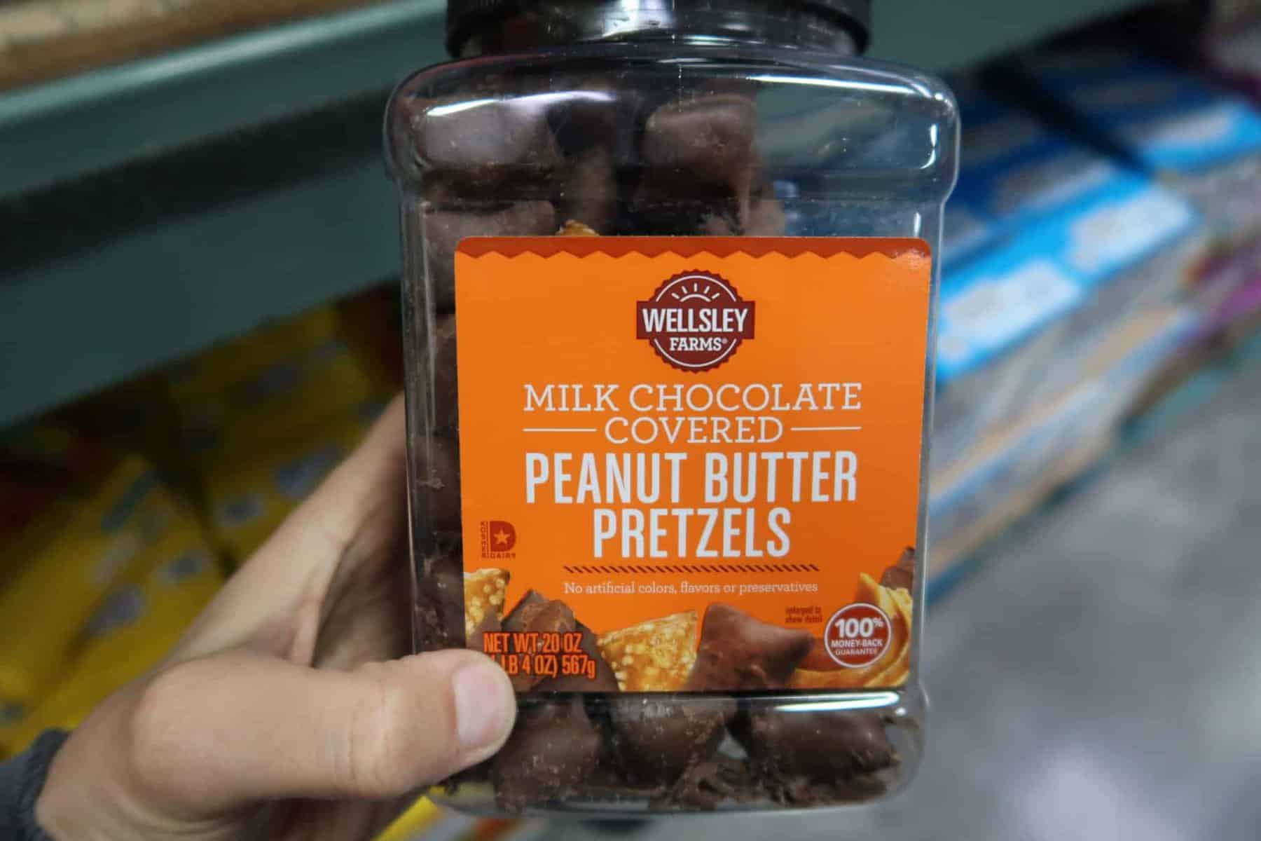 wellsley farms peanut butter pretzels