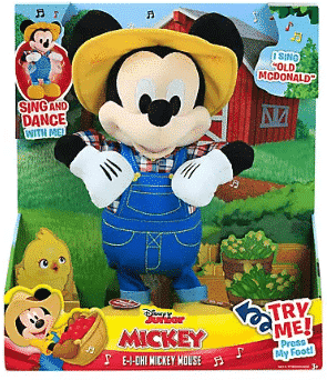 mickey mouse e i o plush