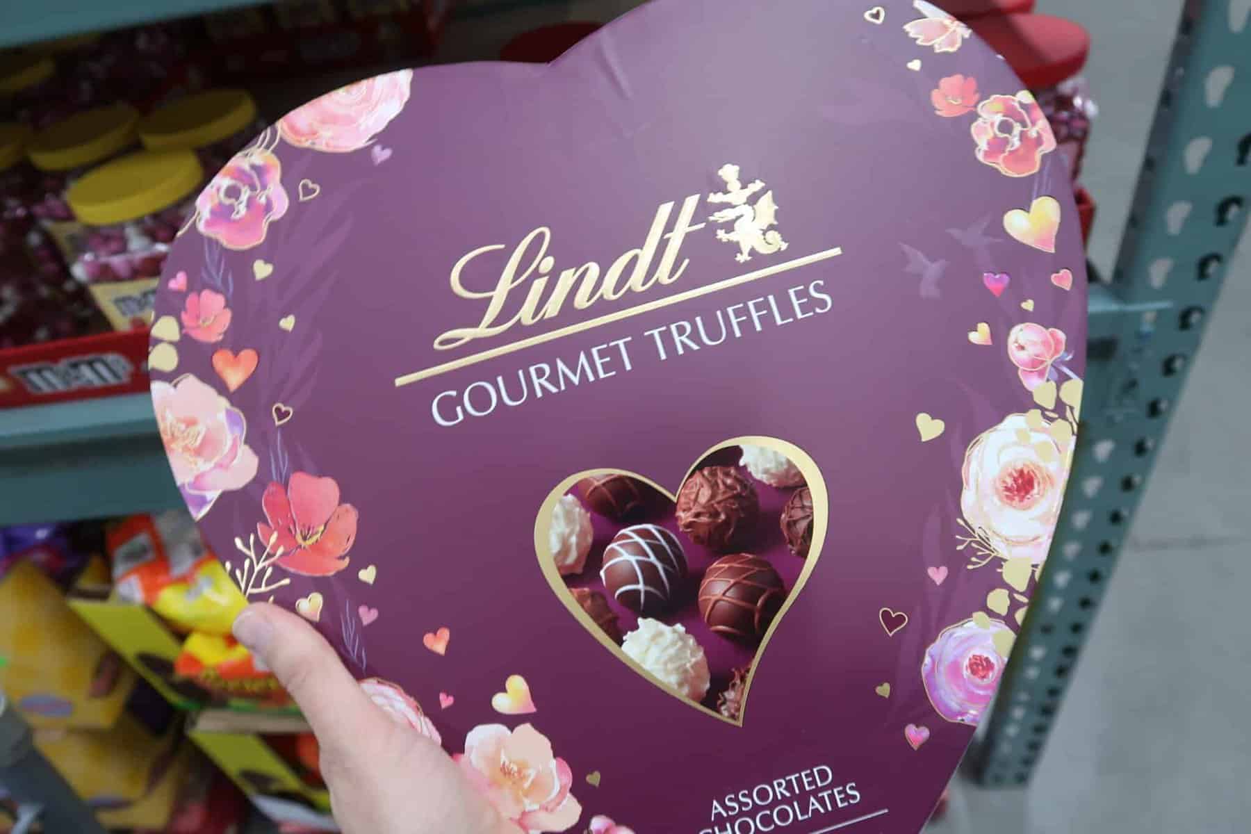 lindt truffle heart