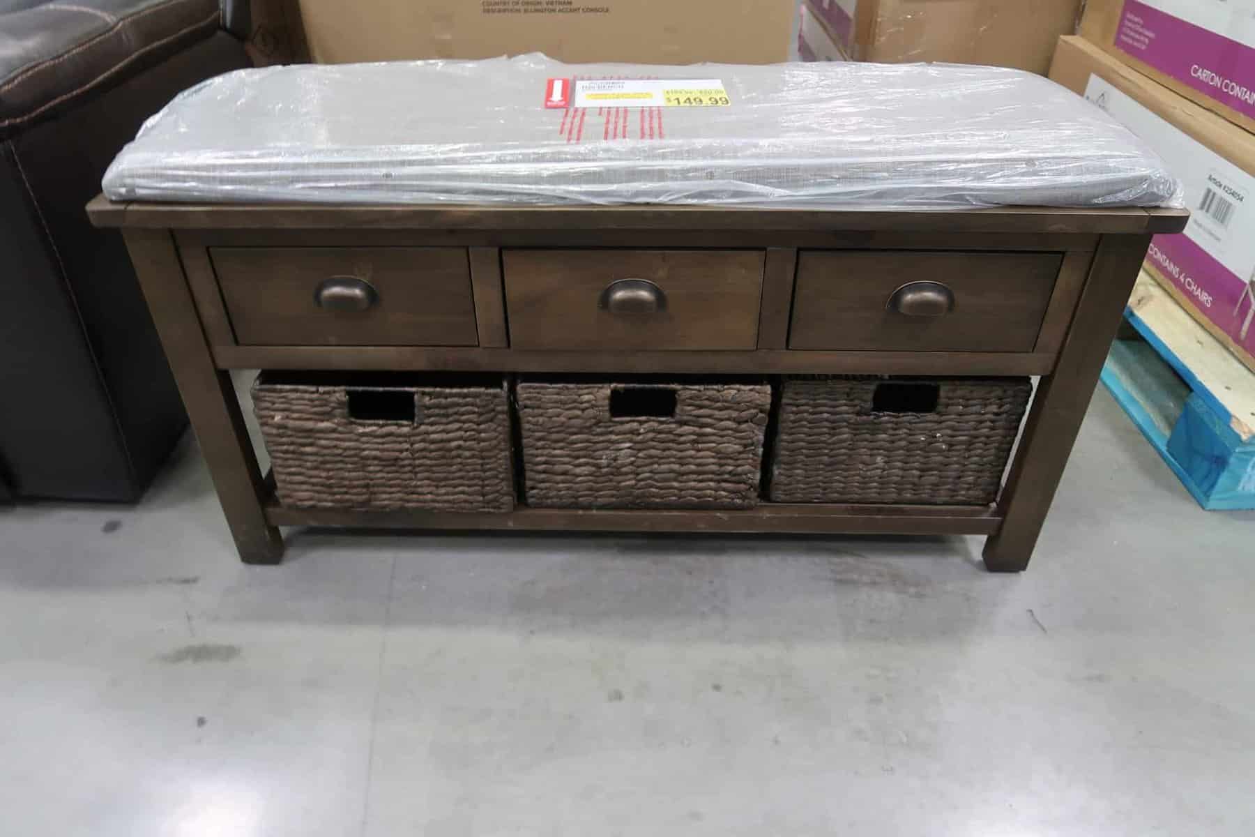 h20 cushioned bench