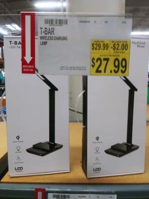 T Bar Wireless Charging Lamp