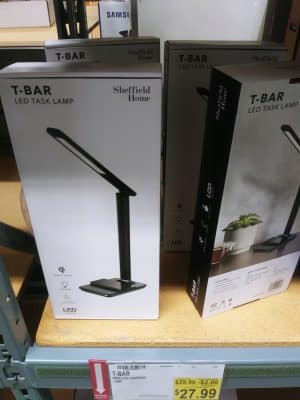 T bar wireless charging lamp