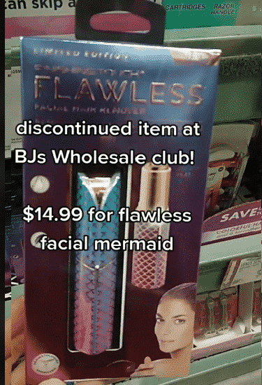 flawless facial mermaid bjs