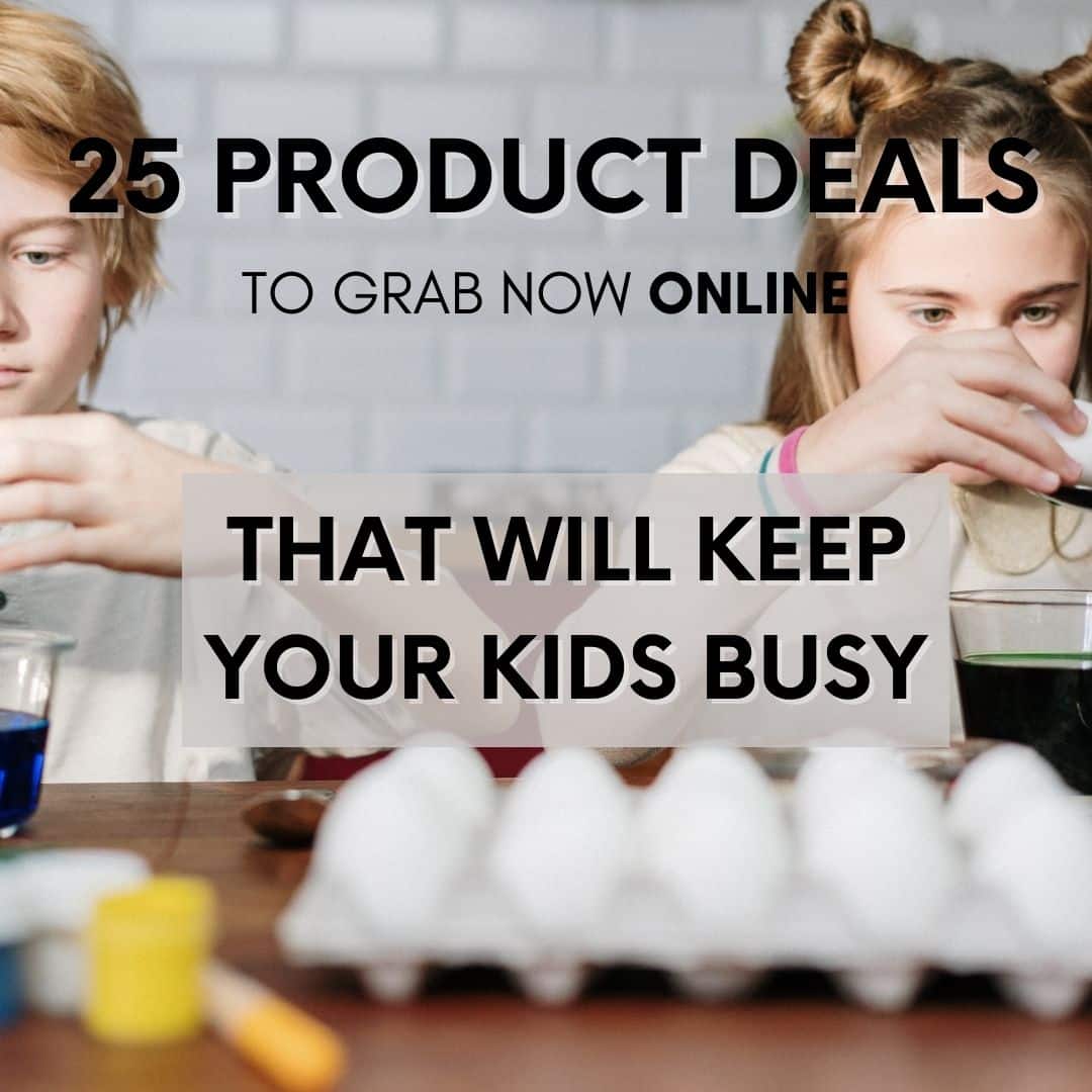 keep kids busy with these items