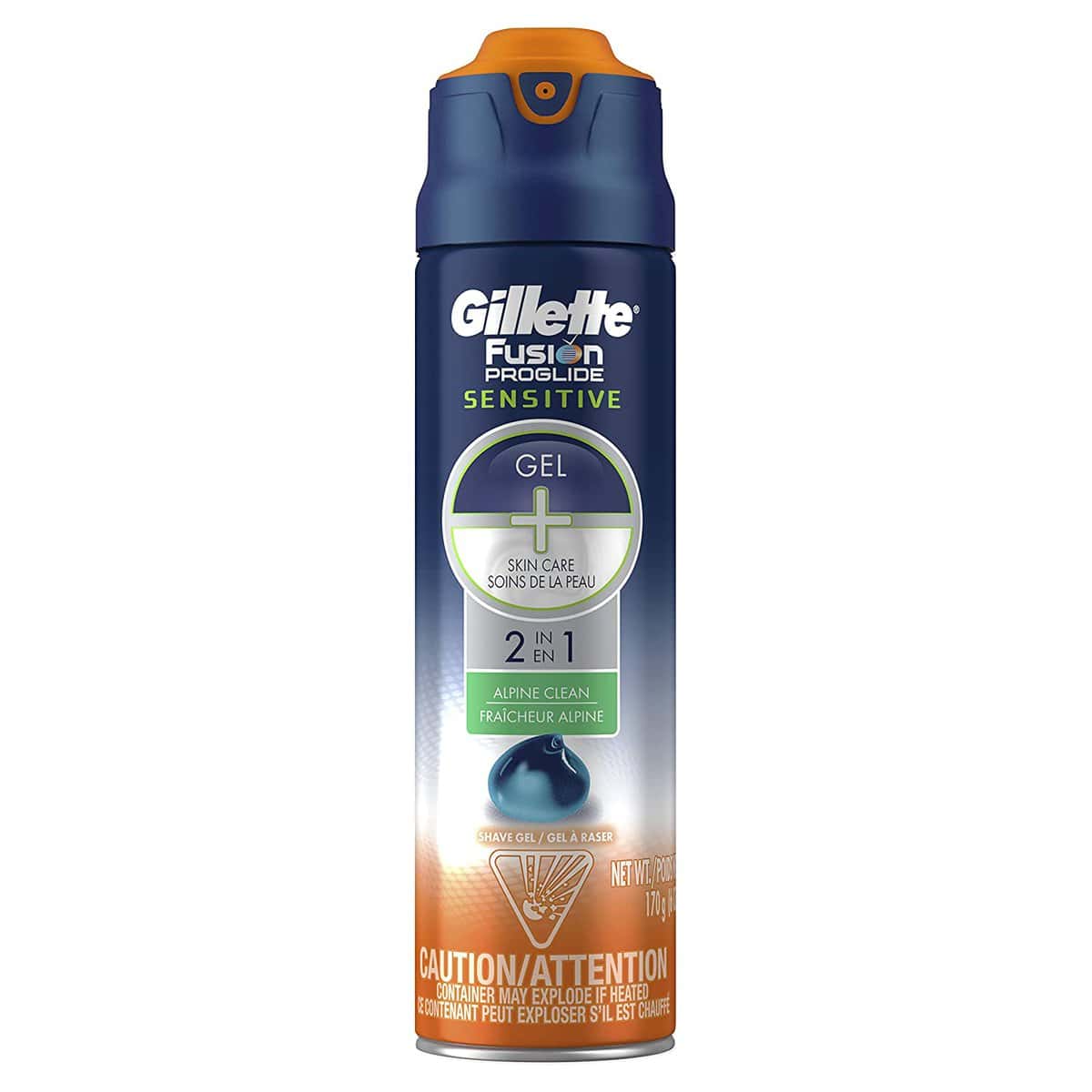 gillette fusion shave gel
