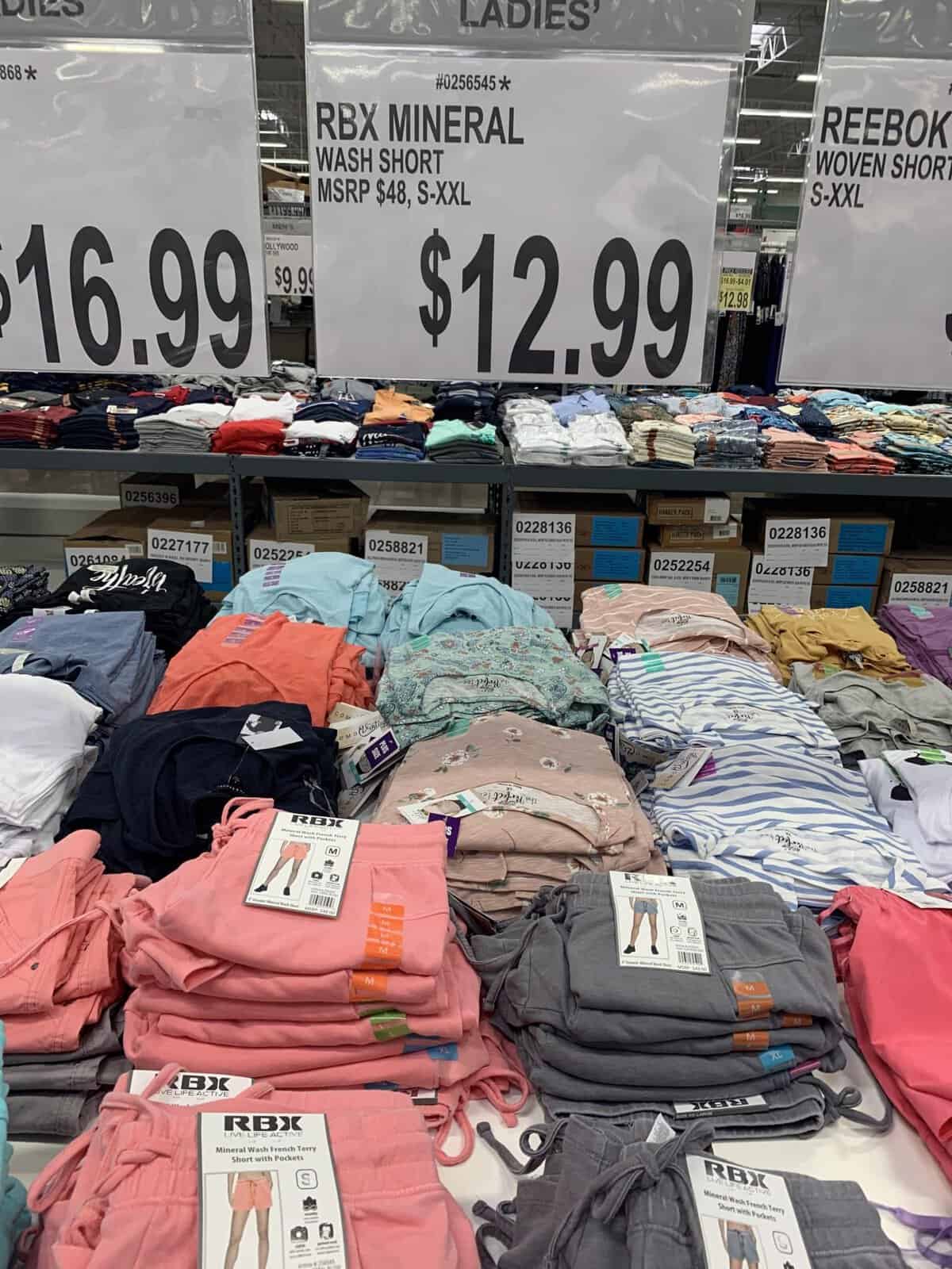 rbx shorts at bjs wholesale