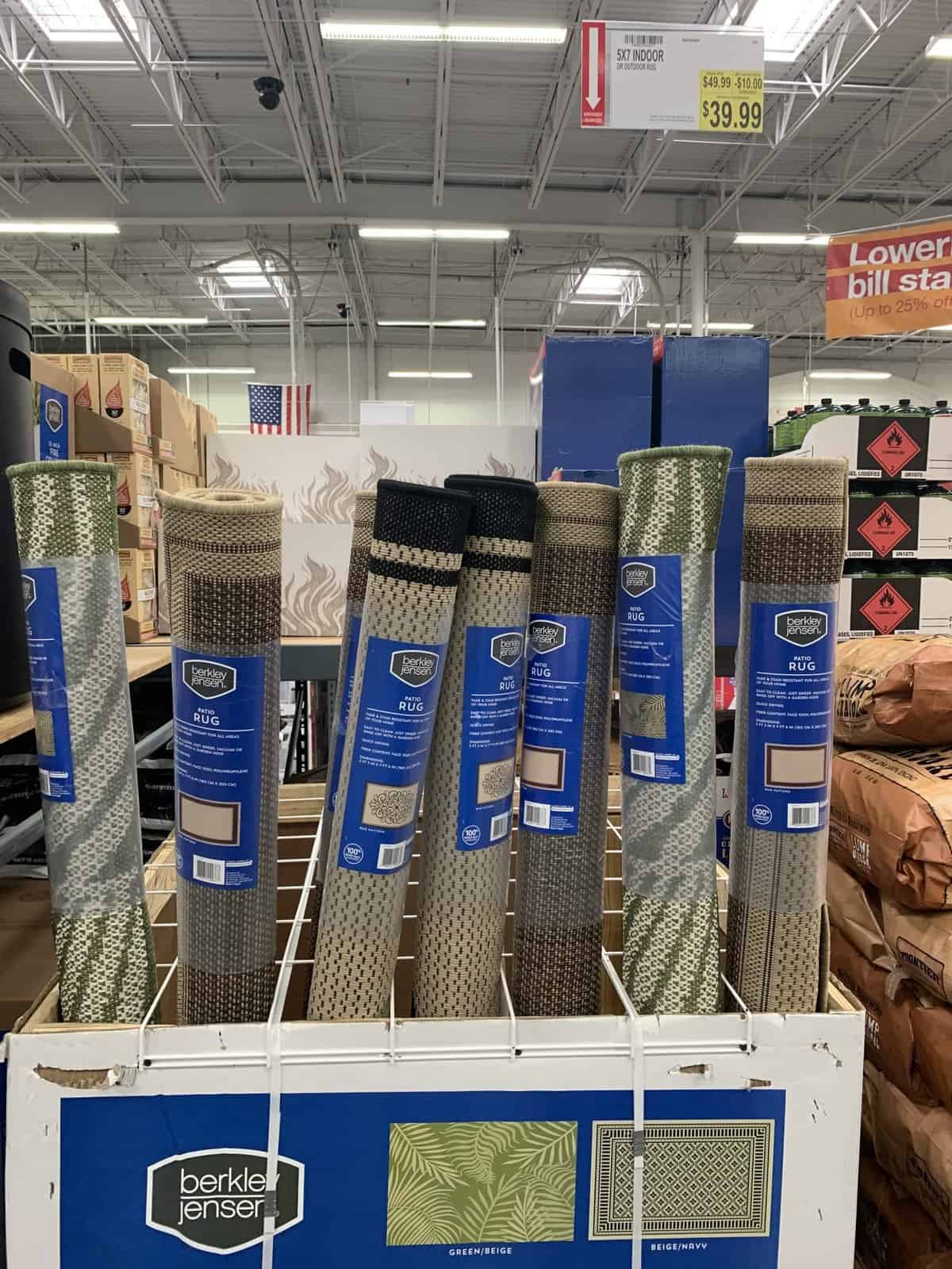 outdoor rugs at bjs wholesale club