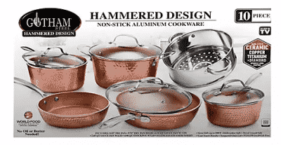 gotham steel nonstick 10pc set