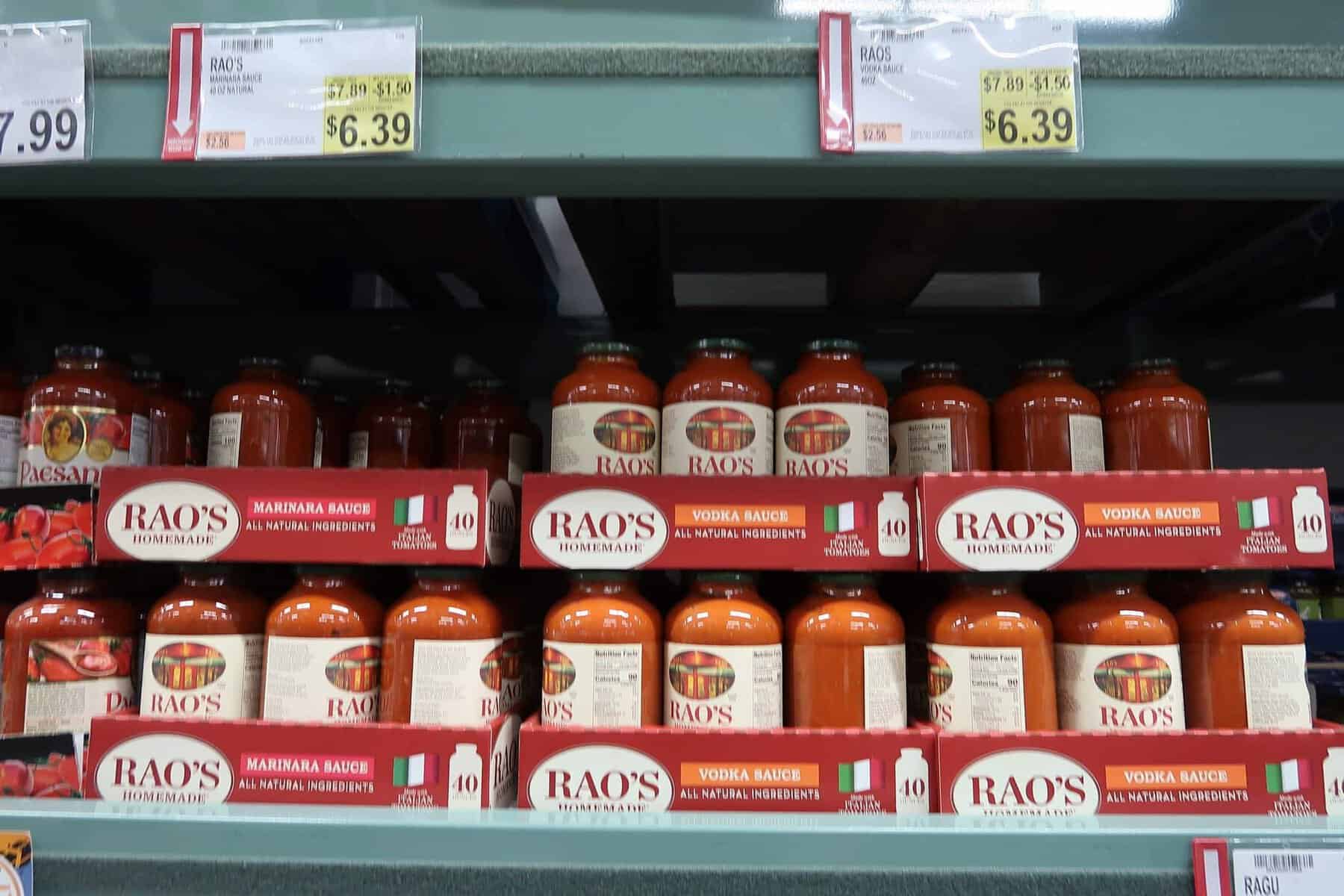 raos vodka marinara sauce
